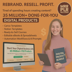 Mega Digital Products PLR Bundle: PLR FAST 35 Million Files